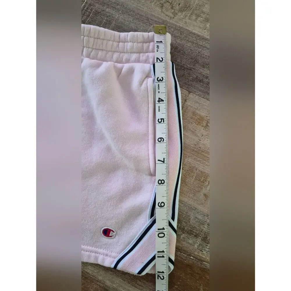 Bundle Of 2 Champion Women Teens Blush Pink Terry Athletic Shorts  XL/16